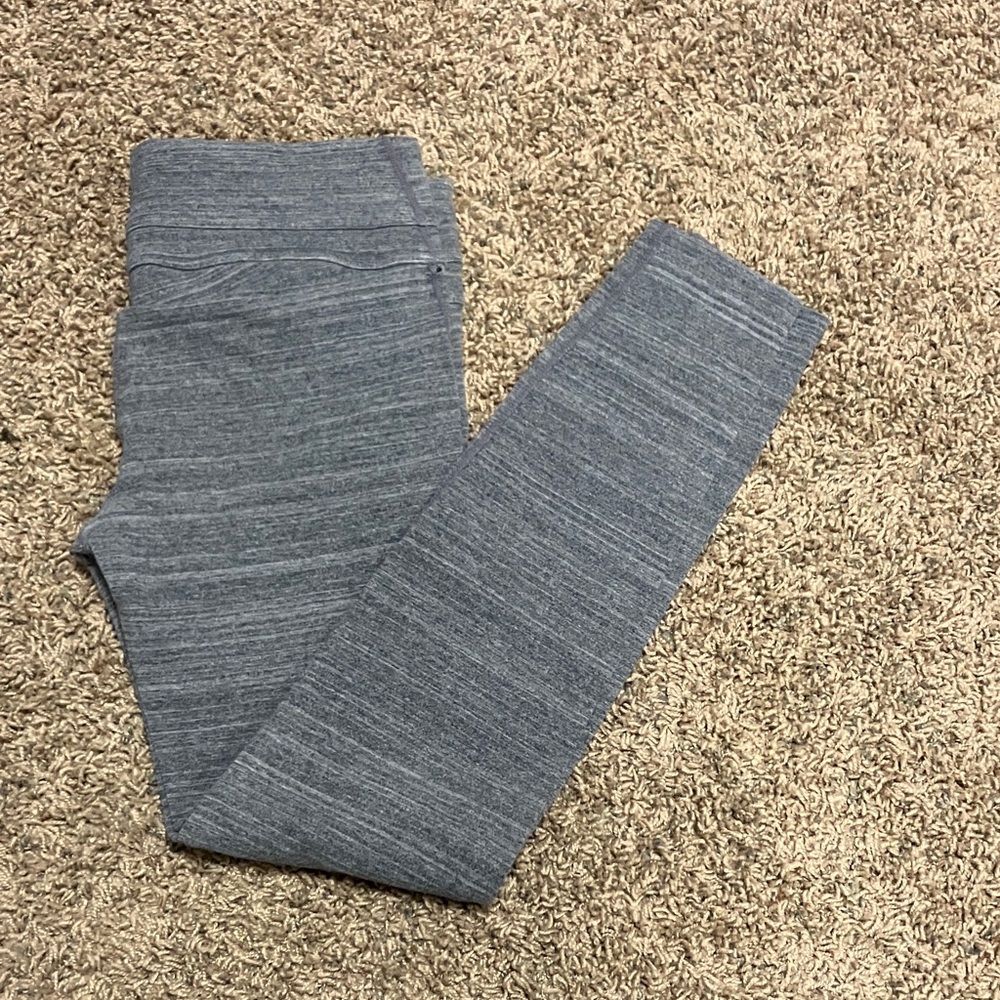 Gray Heathered Athletic Leggings